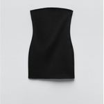 ZARA  bandeau stretch mini dress Photo 6