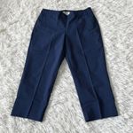 draper's & damon's Draper’s & Damon Women’s Slimtacular Ultimate Fit Pull-On Capris Navy size PS Photo 2