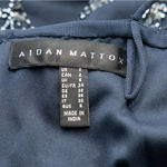 Aidan Mattox  Beaded Cold Shoulder Halter Gown NWT Photo 3