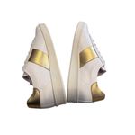Joyasol paisley sneakers in gold/white 39 White Size 13 Photo 7