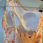 Kona Sol  NWOT Floral Asymmetrical Neckline One Piece Bikini Size Medium Photo 5