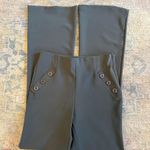 potter's pot  NWOT Women's High Rise Flare Leg Pants in Olive Photo 0