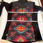 Ralph Lauren Active Aztec Southwestern Print Half Zip Fleece Jacket Size Small Photo 2