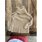 Quince  Women's Cream Turtle Neck Long Sleeves Pullover Sweater Size Small Photo 1