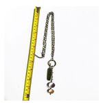 Copper brass colorful long pendant necklace Photo 6