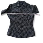 The Limited Vintage  Stretch Button Up Top Photo 6