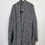Zadig & Voltaire [] Alpaca Wool Blend Open Front Cardigan Leather Trim Sz Medium Photo 0