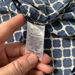 Valerie Bertinelli  Navy & White Geometric Mini Dress 6 Photo 7