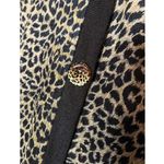 Dress & Blazer 10 Medium 80s Nina Piccalino 10 cheetah‎ black set stretchy ARJ Photo 3