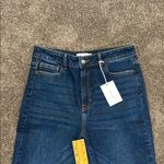 Cello Indigo Blue Jeans with Contrast Stitching High rise flare size 13 Photo 3