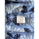 Mud Pie Mud Pie Dress Womens Medium Blue Midi Tassels Boho Beach Resort Coastal Preppy Photo 6