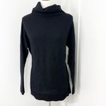 Joie  XS Black Cashmere Mock Cowl Neck Longsleeve Lightweight Sweater Photo 1