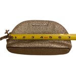 Michael Kors  Cosmetic Bag with Glitter Finish Silver Photo 3