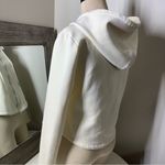 Jil Sander  Cream Fitted Cropped Sweatshirt NWOT Photo 6