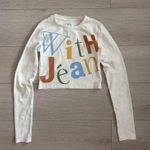 With Jean  No Big Deal Long Sleeve Tee Photo 2