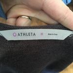 Athleta charcoal gray open front cardigan with pockets Photo 3
