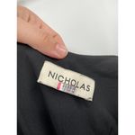 Nicholas Black Floral Printed Silk Tiered Long Sleeve Maxi Dress Size 8 Photo 83