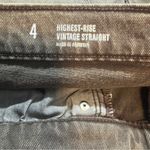 a.n.a a new approach highest rise vintage straight jeans brown women's 4 NWT Photo 4