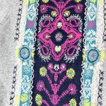 Anthropologie Akemi+Kin  Kaleidoscope Sweater Dress Short Sleeve Size S Gray Boho Photo 7