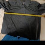 Burberry  vintage trench coat size 16 petite women’s navy blue  Photo 9