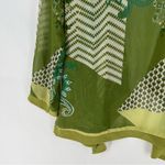 Antthony Green Kimono Paisley Print Sheer Chiffon Draped Open Front Cardigan M Size M Photo 8