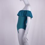 Cabana Del Sol NWOT  Off-The-Shoulder One Piece Swimsuit Size M Photo 1