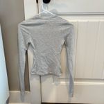 SKIMS  Grey Long Sleeve Cotton Jersey Photo 5