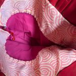 Desigual  Red Life Is Fantastic Large Tote Bag Boho Eclectic Art Pop Graffiti Y2K Photo 8