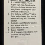 Lululemon SHR Nulu Flared Pant Regular Photo 2