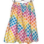Dapper day for Tatyana Disney Gloria Dot candy print pleated skirt size Small White Photo 1