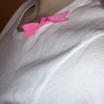 Bride Size Medium White Bride Short W/Pink Ribbons & White Baby Tee W/Pink Bow Pink Photo 4