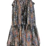 Forever 21  boho mini dress with bottom ruffle size Medium Photo 4