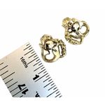 Vintage Aurora Borealis Rhinestone screw back Earrings Photo 2