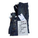 NEW Wallflower JEAN OVERALLS Womens SMALL 29x25.5 Button Blue Denim Bib Jean NWT Size 29 Photo 6
