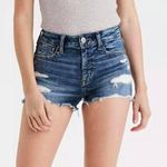American Eagle Ne(x)t Level High-Waisted Denim Short Jean Short. Photo 0