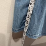 Madewell  Denim Shirred-Sleeve Wrap Dress in Elsworth Wash Size XS EUC Photo 5