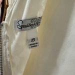 Speechless  Junior Women's Ivory Scoop-Neck Floral-Lace Fit & Flare Dress in 13 Photo 1