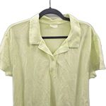Zella Hike It Polo Shirt Top Womens Size XS Athleisure Tennis Golf Green Photo 2