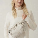 Athleta Excursion Abalone Gray Crossbody Bag Photo 0