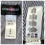 Cosabella Anthropologie Sweet Dreams Blue Lace Dot Sleep Mini Romper Playsuit SP Photo 10