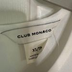 Club Monaco Brixxtun Shirt Chemise Long Sleeve Blouse White Size XS NEW Photo 5