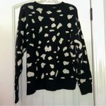 ee: some Animal Print Black/White Sweater Women’s Small Photo 5