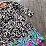 Lilly Pulitzer  Ophelia Dress Onyx Can You‎ Zee Me Engineered Dress womens XS Photo 2