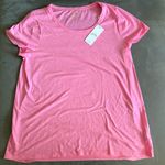 Lilly Pulitzer NWT  Women ETTA V-NECK Rousseau Pink Short Sleeve Size XL Photo 1