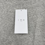 IRO NWT Tarika Sleeveless Crewneck Top Padded Shoulder Size XS Organic Cotton Photo 3