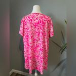 Lilly Pulitzer  Etta Top in the "Passion Fruit Pink Absolutely Flamazing" print Photo 4