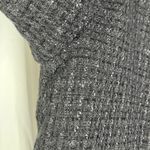 Abercrombie & Fitch Abercrombie Fitch Women Medium M Black Tweed Cropped Blazer Jacket Gold Buttons Photo 7