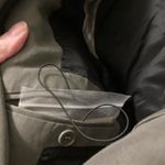 BLK DNM Olive Double Breasted Fitted Women’s Blazer Jacket Green Size 32 Photo 8