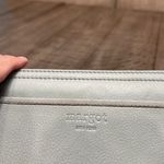 Margot New York leather Gabby Wristlet Wallet in EUC Robins egg blue Photo 1