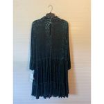 Maison Tara Women's Forest Burnout Velvet Tiered Dress Green Size 18W Photo 8